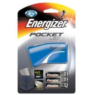 Фонарь компактный Energizer Pocket 3x AAA синий / красный - Officedom (1)