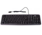 Клавиатура проводная Ritmix RKB-103 черный | OfficeDom.kz