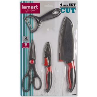 Набор ножей Lamart LT2098, 4 предмета - Officedom (1)