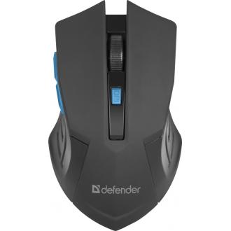 Мышь беспроводная Defender Accura MM-275, черный-синий - Officedom (1)