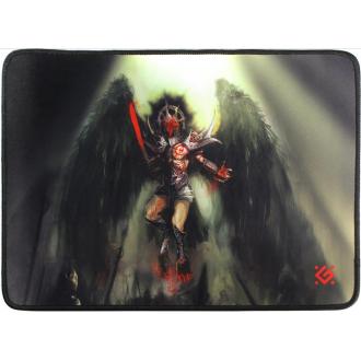 Коврик для мышки игровой Defender Angel of Death M 360x270x3 мм, ткань+резина - Officedom (1)