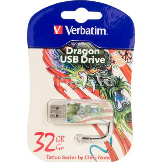 Флэш-накопитель Verbatim 049899 дракон, USB 2.0, 32 GB - Officedom (1)