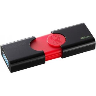 Флэш-накопитель Kingston DT106, USB 3.0, 16 GB, черный (DT106/<wbr>16GB) - Officedom (1)