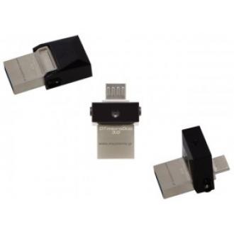 USB Флеш 16GB 3.0 Kingston OTG DTDUO3/<wbr>16GB металл - Officedom (1)