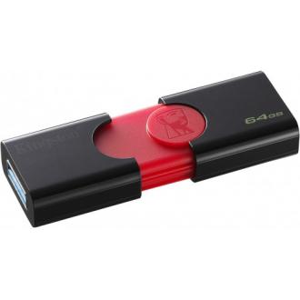 USB Флеш 64GB 3.0 Kingston DT106/<wbr>64GB черный - Officedom (1)