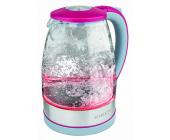 Чайник электрический Scarlett SC-EK27G32, 1,7 л, 2200Вт, стекло, серо-розовый | OfficeDom.kz