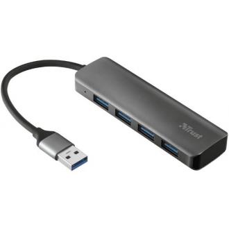 Разветвитель Trust Halyx Aluminium 4-Port Mini USB Hub - Officedom (1)