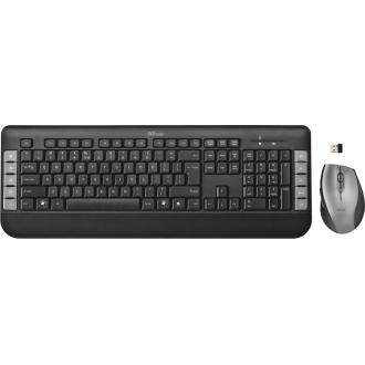 Беспроводной набор клавиатура+мышь Trust Tecla, черный - Officedom (1)