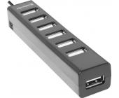 Расширитель USB Defender Quadro Swift, 2.0, на 7 портов | OfficeDom.kz