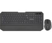 Беспроводной набор клавиатура+мышь Defender Berkeley C-925 RU, черный | OfficeDom.kz