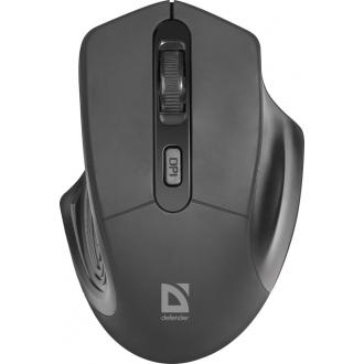 Мышь беспроводная Defender Datum MB-345, черный - Officedom (1)
