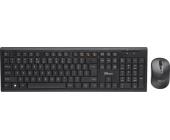 Беспроводной набор клавиатура+мышь Trust RU NOLA, черный | OfficeDom.kz