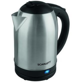 Чайник электрический Scarlett SC-EK21S59, емк. 1,8 л, 1800 Вт, металл. корпус - Officedom (1)
