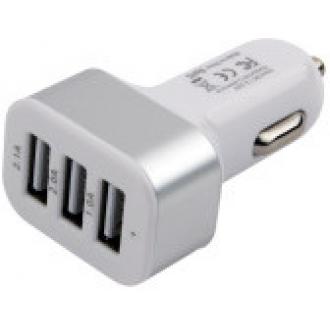 Зарядное устройство автомобильное Cablexpert MP3A-UC-CAR17, 12V->5V 3-USB, 2.1/<wbr>2/1A - Officedom (1)