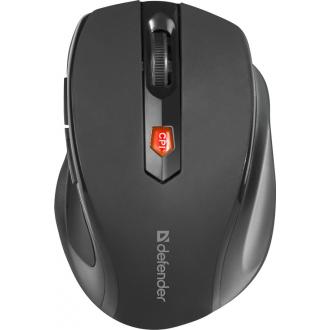 Мышь беспроводная Defender Ultra MM-315, черный - Officedom (1)