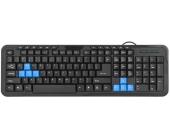 Клавиатура проводная Defender OfficeMate HM-430 RU, черный | OfficeDom.kz