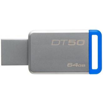 USB Флеш 64GB 3.0 Kingston DT50/<wbr>64GB металл - Officedom (1)
