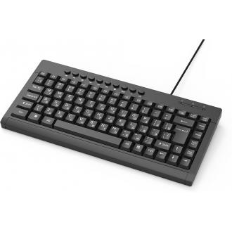 Клавиатура проводная Ritmix RKB-104, черный - Officedom (1)
