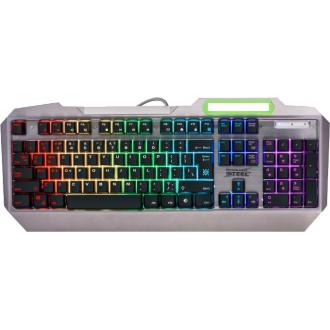 Клавиатура игровая Defender Stainless steel GK-150DL RU, черный, RGB подсветка, 9 режимов - Officedom (1)